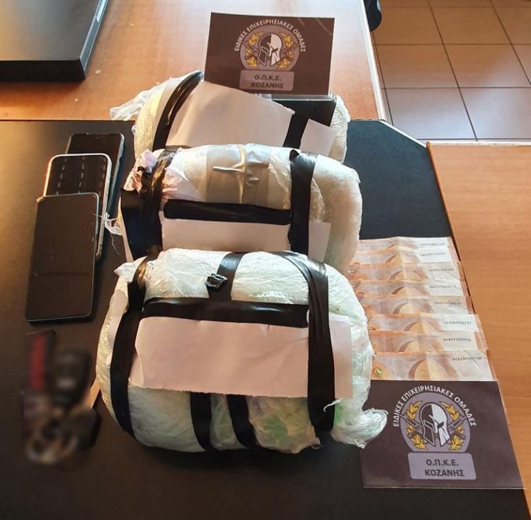 Σύλληψη τριών ατόμων σε περιοχή της Κοζάνης για παράβαση της νομοθεσίας περί ναρκωτικών ουσιών