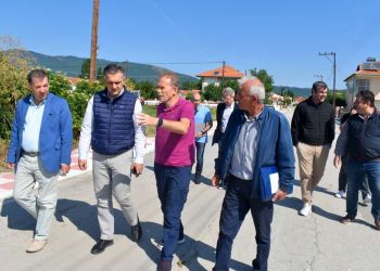 Αυτοψία Από Τον Περιφερειάρχη Δυτικής Μακεδονίας Στην Κοινότητα Βαλτονέρων Του Δήμου Αμυνταίου