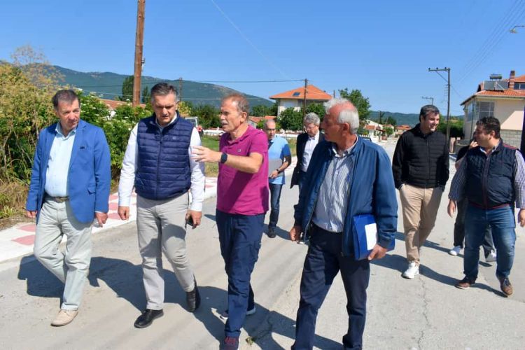 Αυτοψία Από Τον Περιφερειάρχη Δυτικής Μακεδονίας Στην Κοινότητα Βαλτονέρων Του Δήμου Αμυνταίου