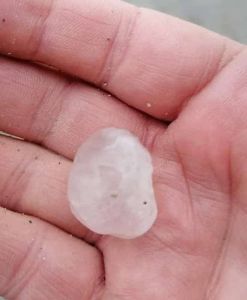 Βροχή και χαλάζι στην Κοζάνη