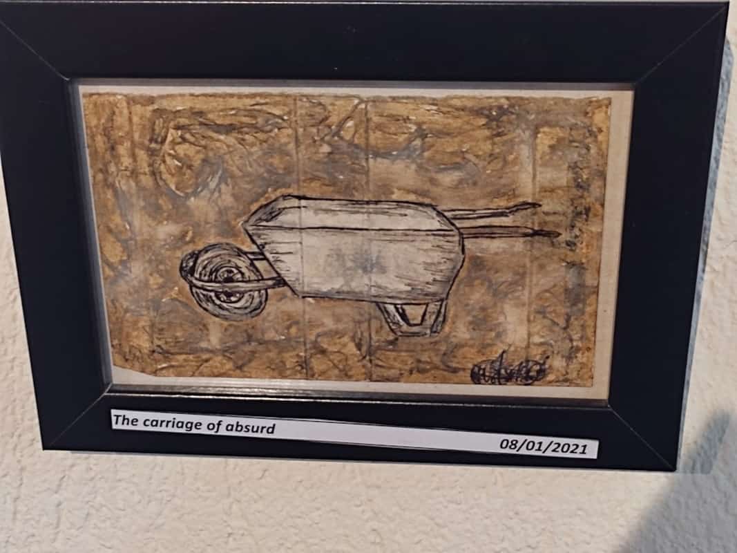 Την ιστορία του ζωγραφίζει σε πακέτα τσιγάρων 35χρονος πρόσφυγας