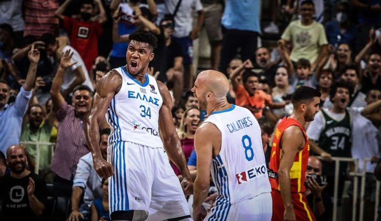 Ελλάδα – Ισπανία 86 70: Φιλική νίκη με εκπληκτικό Γιάννη Αντετοκούνμπο