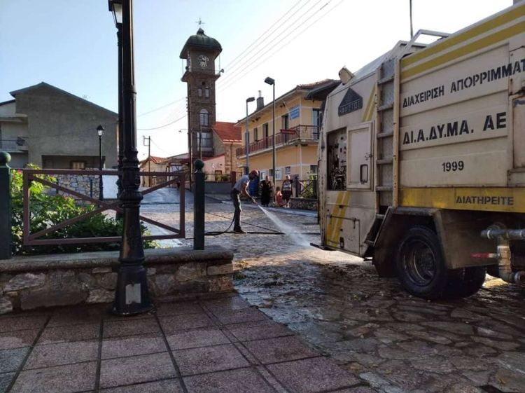 Εργασίες καθαρισμού σε κοινότητες του Δήμου Φλώρινας