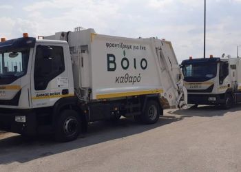 Με δύο σύγχρονα απορριμματοφόρα οχήματα χωρητικότητας 12 και 6 κυβικών μέτρων ενισχύθηκε ο Δήμος Βοΐου