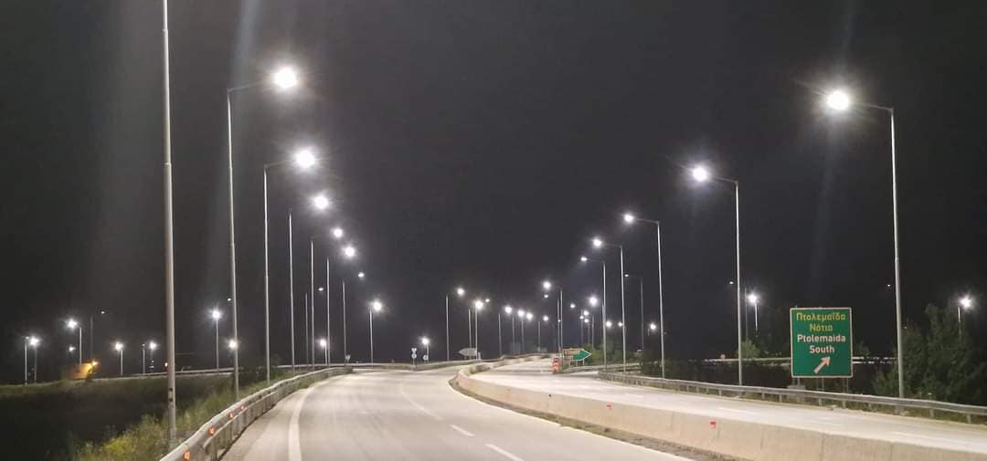 Βελτίωση της φωτεινότητας και της οδικής ασφάλειας του δρόμου, στην έξοδο της Πτολεμαΐδας στον κόμβο της ΑΕΒΑΛ Βελτίωση της φωτεινότητας και της οδικής ασφάλειας του δρόμου, στην έξοδο της Πτολεμαΐδας στον κόμβο της ΑΕΒΑΛ
