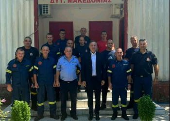  Στάθης Κωνσταντινίδης: Ευχαριστούμε θερμά τους πυροσβέστες μας για την τεράστια προσπάθεια