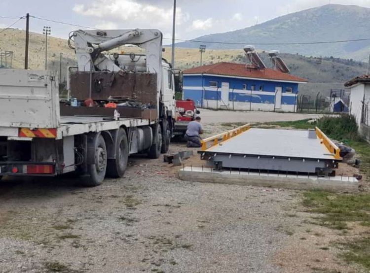 Εγκατάσταση γεφυροπλάστιγγας στη Γαλατινή