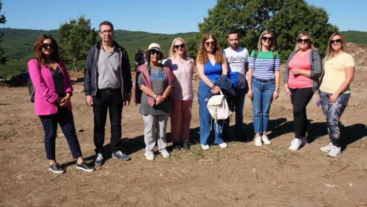   Επίσκεψη μαθητών στις ανασκαφές της κοινότητας Αγίου Γεωργίου για την «Ευρωπαϊκή Εβδομάδα Κινητικότητας»