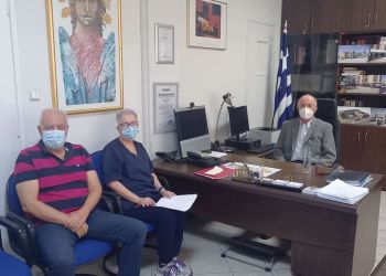 Επίσκεψη του Υποδιοικητή της 3ης ΥΠΕ Μακεδονίας στο νοσοκομείο Κοζάνης