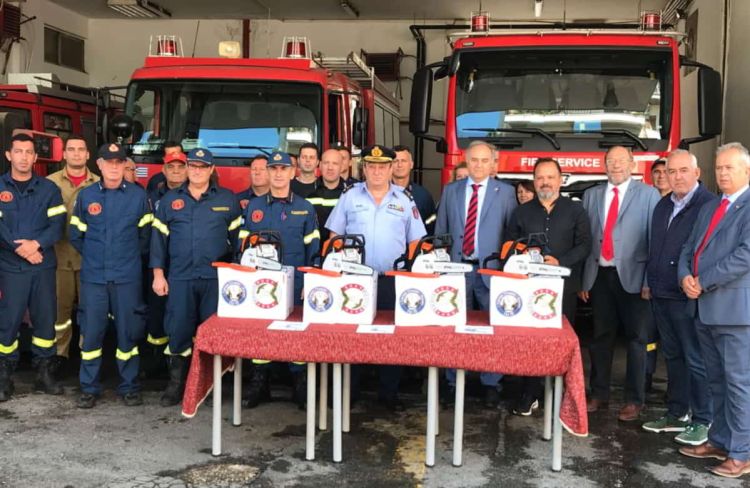 Η Ahepa Hj015 Ioannis Trantas Kozani αρωγός στην πυροπροστασία της Κοζάνης