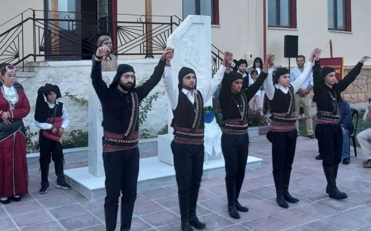 Οινόη – Αποκαλυπτήρια της προτομής του Χρύσανθου Θεοδωρίδη και του Μνημείου Γενοκτονίας