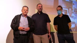 Η τελετή έναρξης για το 1ο Διεθνές Φεστιβάλ Ταινιών «Μανάκια» στο Κέντρο Πολιτισμού Η τελετή έναρξης για το 1ο Διεθνές Φεστιβάλ Ταινιών «Μανάκια» στο Κέντρο Πολιτισμού