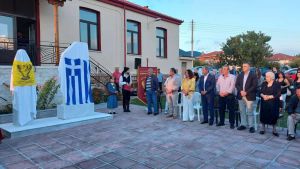 Οινόη - Αποκαλυπτήρια της προτομής του Χρύσανθου Θεοδωρίδη και του Μνημείου Γενοκτονίας Οινόη – Αποκαλυπτήρια της προτομής του Χρύσανθου Θεοδωρίδη και του Μνημείου Γενοκτονίας