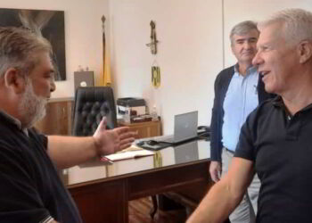 Τον Δήμαρχο Εορδαίας Επισκέφθηκε Ο Πρόεδρος Της Αδεδυ Δημήτρης Μπράτης