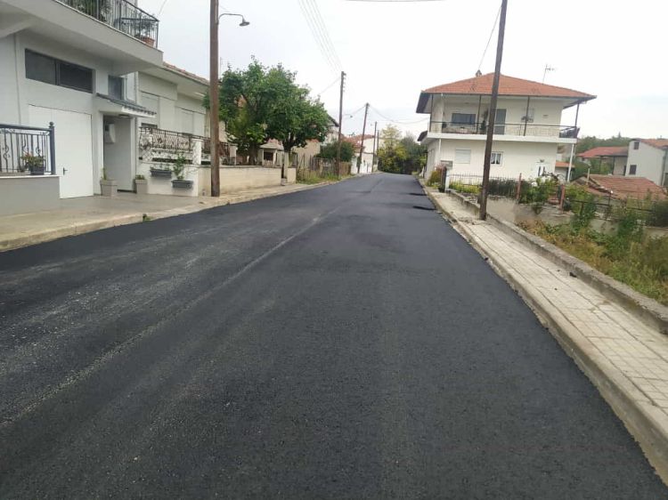 Ασφαλτοστρώσεις στην Αιανή