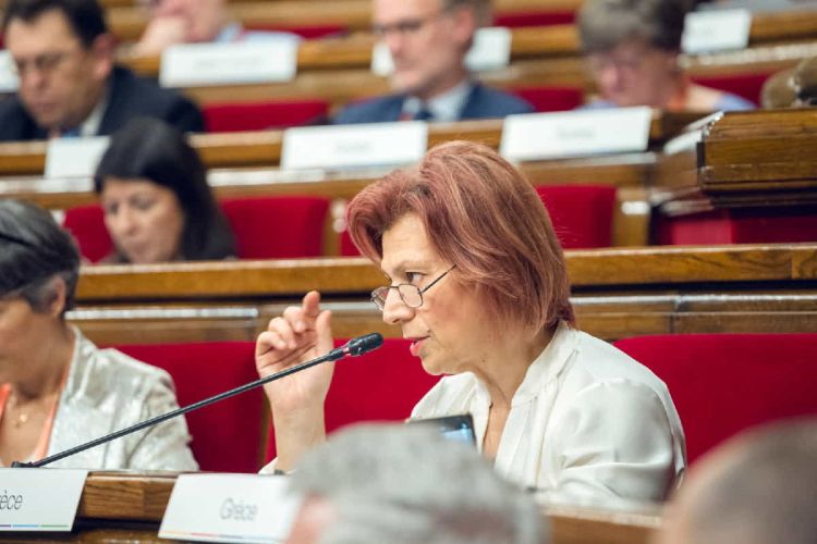 Η Παρασκευή Βρυζίδου στις εργασίες της 34ης Περιφερειακής Ολομέλειας Ευρώπης της Κοινοβουλευτικής Συνέλευσης
