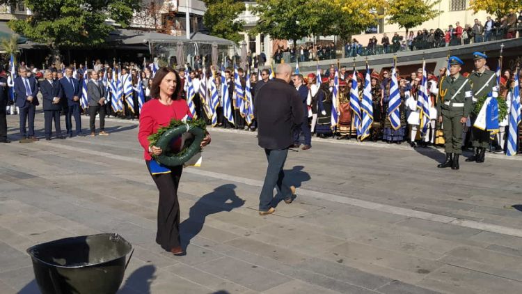 Καλλιόπη Βέττα: Η επέτειος του ΟΧΙ είναι η συλλογική απάντηση του λαού μας στον φασισμό και τον ναζισμό
