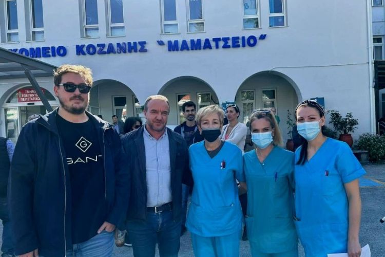 Κοζάνη Τόπος Να Ζεις: Απούσα από την κινητοποίηση για την παιδιατρική η Δημοτική Αρχή Μαλούτα