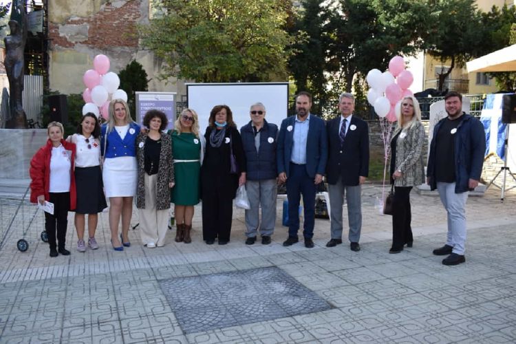 Ο Δήμος Φλώρινας συμμετείχε στις κοινές δράσεις φορέων για την πρόληψη και ενημέρωση για τον καρκίνο του μαστού