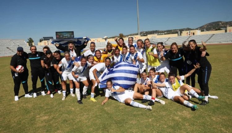 Παραμονή στη League A και πρόκριση για την Εθνική Νεανίδων