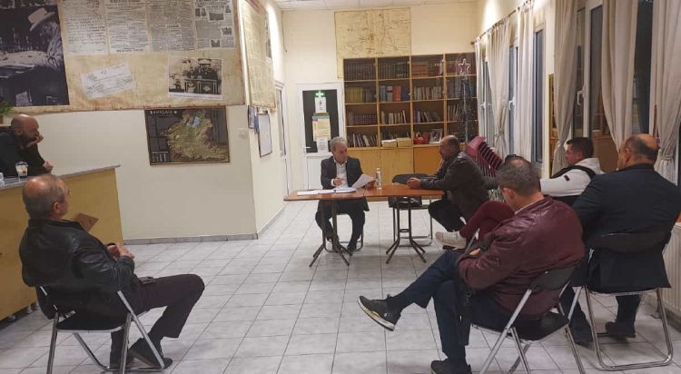 Στον Περδίκκα ο Γιώργος Αμανατίδης για 4η φορά με το Συμβούλιο της Τοπικής Κοινότητας, με αντικείμενο το δίκτυο φυσικού αερίου