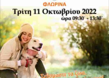 1η «Γιορτή Φιλοζωίας και Εθελοντισμού» στη Φλώρινα 1η «Γιορτή Φιλοζωίας και Εθελοντισμού» στη Φλώρινα