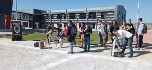 Hλιακή παρατήρηση στον αύλειο χώρο του Πανεπιστημίου Δυτικής Μακεδονίας