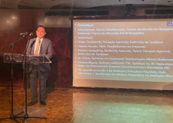 Γεωργαντάς: Στηρίζουμε το εθνικό προϊόν της ελιάς απέναντι στην κλιματική κρίση