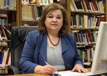 Η Ελένη Μαργαρίτη  πρόεδρος του Περιφερειακού τμήματος της Ένωσης Ελλήνων Βιβλιοθηκονόμων Βορείου Ελλάδος