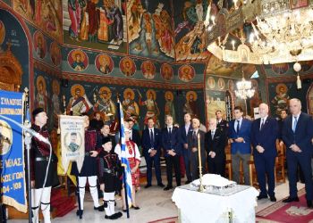 Καλαφάτης: Διευρύνουμε τις συμμαχίες μας, αναβαθμίζουμε την αμυντική ικανότητα της χώρας, είμαστε ενωμένοι και αποφασισμένοι