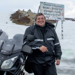 Ο Αδάμος Μπαλής πρόεδρος  του Ομίλου Δικυκλιστών Κοζάνης