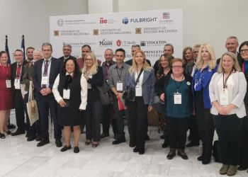 Ισχυρές προοπτικές συνεργασίας του Πανεπιστημίου Δυτικής Μακεδονίας με οκτώ κορυφαία αμερικανικά Πανεπιστήμια 