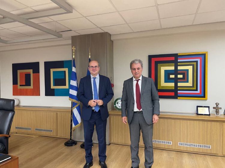 Σημαντικά θέματα για τους πολίτες στο επίκεντρο των συναντήσεων με τον Υπουργό Εργασίας Κωστή Χατζηδάκη, και Γιώργου Αμανατίδη