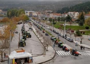 Στους δρόμους οι αγρότες της Δυτικής Μακεδονίας