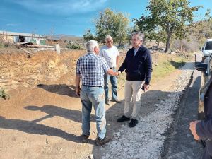 Έργα Αγροτικής Οδοποιίας στο Λιβαδερό