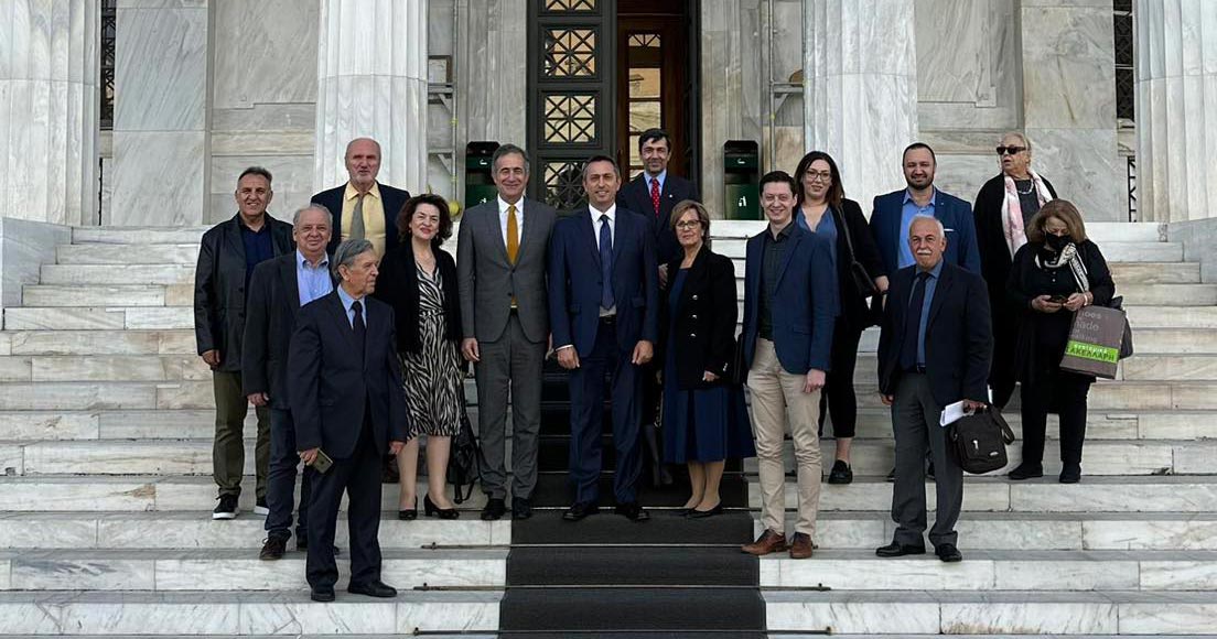 Με Πρωτοβουλία Του Βουλευτή Στάθη Κωνσταντινίδη, Οι Εκπρόσωποι Των Πολιτιστικών Συλλόγων Της Πε Κοζάνης Στη Βουλή Των Ελλήνων