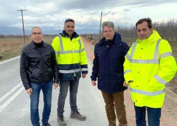 Αποκατάσταση του οδοστρώματος στο τμήμα Βεύη – Κάτω Βεύη
