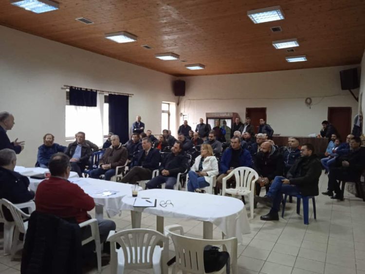 Εκδήλωση με στόχο την ενημέρωση των κτηνοτρόφων σχετικά με την αδειοδότηση των κτηνοτροφικών εγκαταστάσεων.Ε