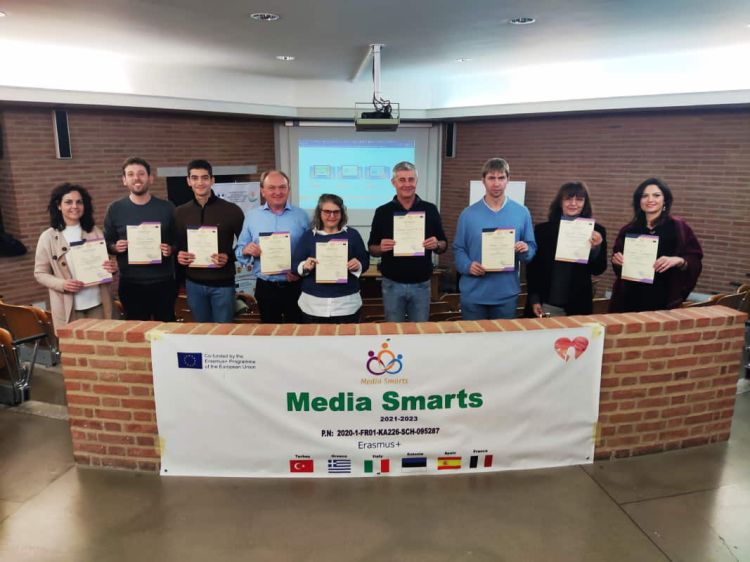 Εταιρική συνάντηση στο πλαίσιο του ευρωπαϊκού προγράμματος Erasmus+ με τίτλο “media Smarts”