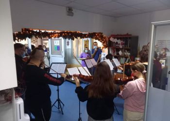 Κάλαντα στο νοσοκομείο από τη Στρατιωτική Μπάντα