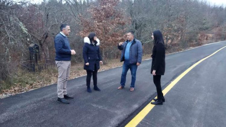 Ολοκληρώθηκε το έργο: « Επισκευή – Συντήρηση οδικού δικτύου Αγίου Αντωνίου προς Σιδηροχώρι» προϋπολογισμού 430.000,00€