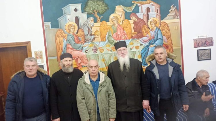 Συζήτησαν και αντάλλαξαν ευχές για το νέο έτος