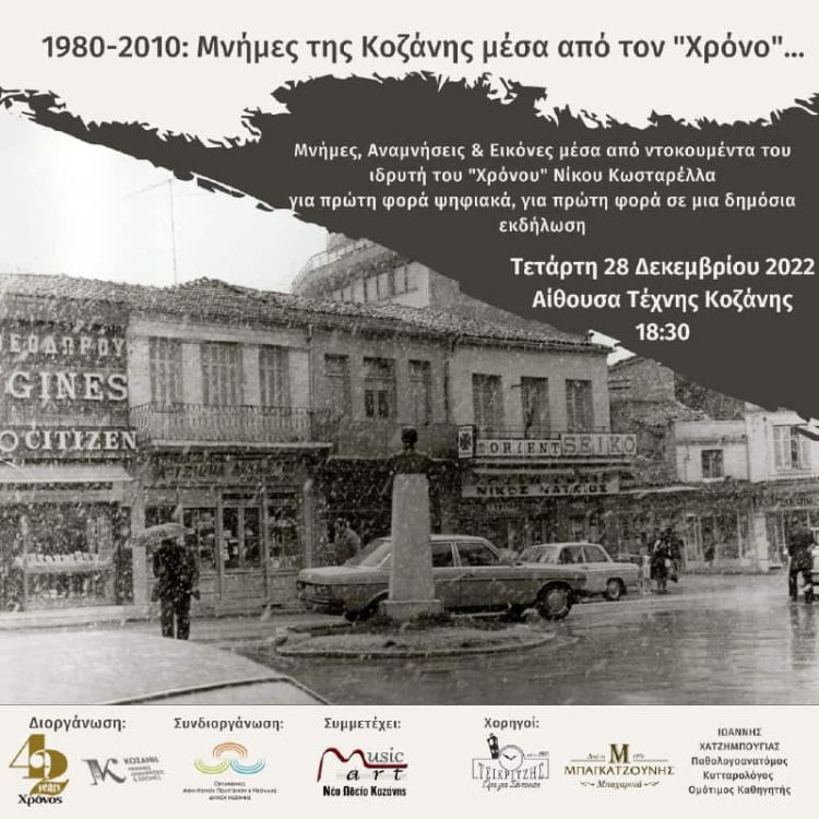 1980 – 2010: «Μνήμες» της Κοζάνης μέσα από τον… «Χρόνο»