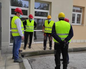 Άσκηση πυρκαγιάς και απεγκλωβισμού τραυματία σε συνεργασία με την Πυροσβεστική Υπηρεσία, στο νοσοκομείο Κοζάνης