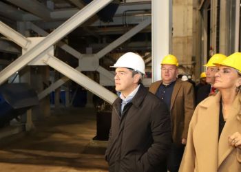 O Αλέξης Τσίπρας στο  Αμύνταιο