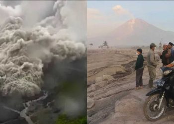 Έκρηξη Ηφαιστείου Στην Ινδονησία – Εκτόξευσε Λάβα Και Τέφρα Σε Ύψος 15 Χιλιομέτρων (Βίντεο)