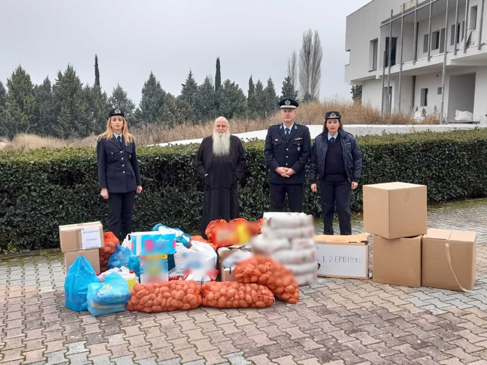 Οι Αστυνομικές Υπηρεσίες Της Δυτικής Μακεδονίας Συγκέντρωσαν Εθελοντικά Διάφορα Είδη