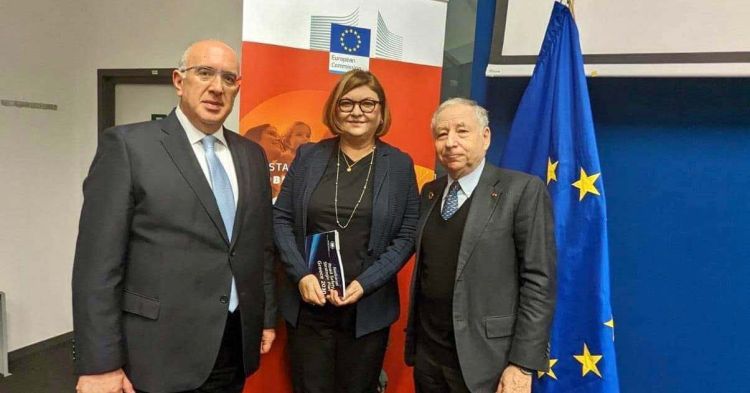 Συναντήσεις του Υφυπουργού Μεταφορών Μιχάλη Παπαδόπουλου με την Επίτροπο Μεταφορών Adina Valean Συναντήσεις του Υφυπουργού Μεταφορών Μιχάλη Παπαδόπουλου με την Επίτροπο Μεταφορών Adina Valean