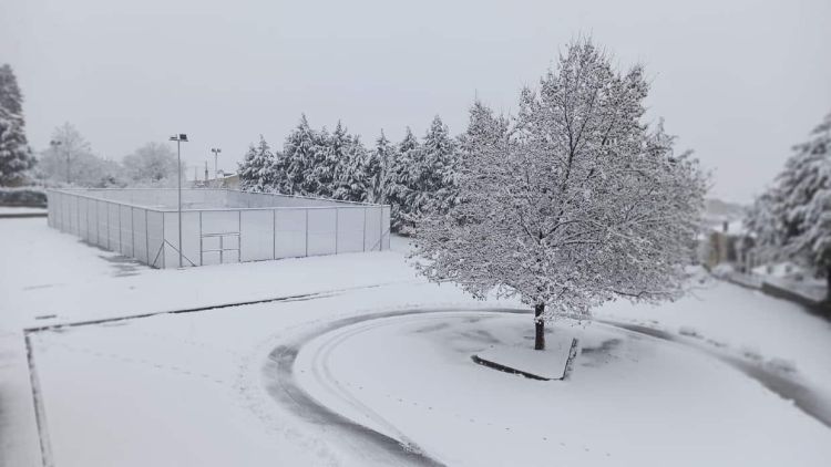 Άσπρη μέρα έστω και για λίγο στη Δυτική Μακεδονία