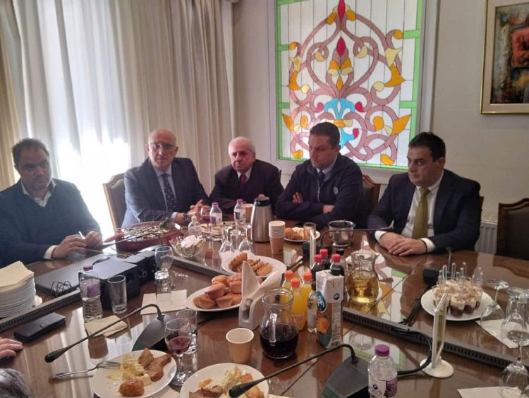 Ανταλλαγή ευχών στο ΕΒΕ Κοζάνης